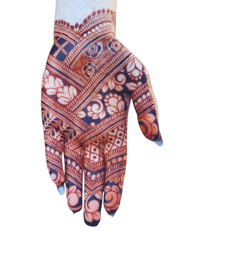 latest mehendi art