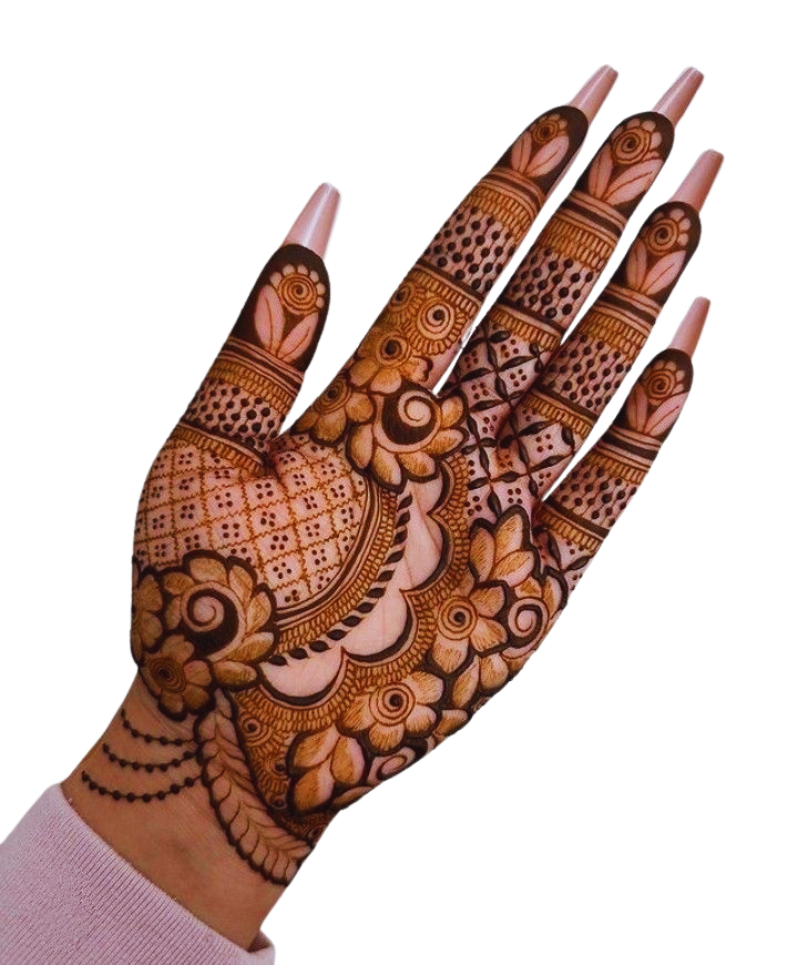 Simple henna art